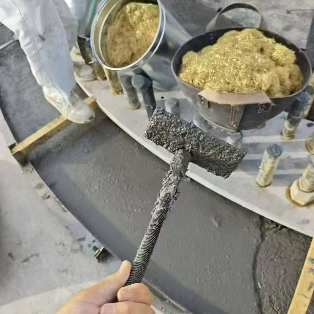 英山C120钢纤维高强无收灌浆料 轧机压缩机汽轮机发电机锻压设备底座灌浆材料